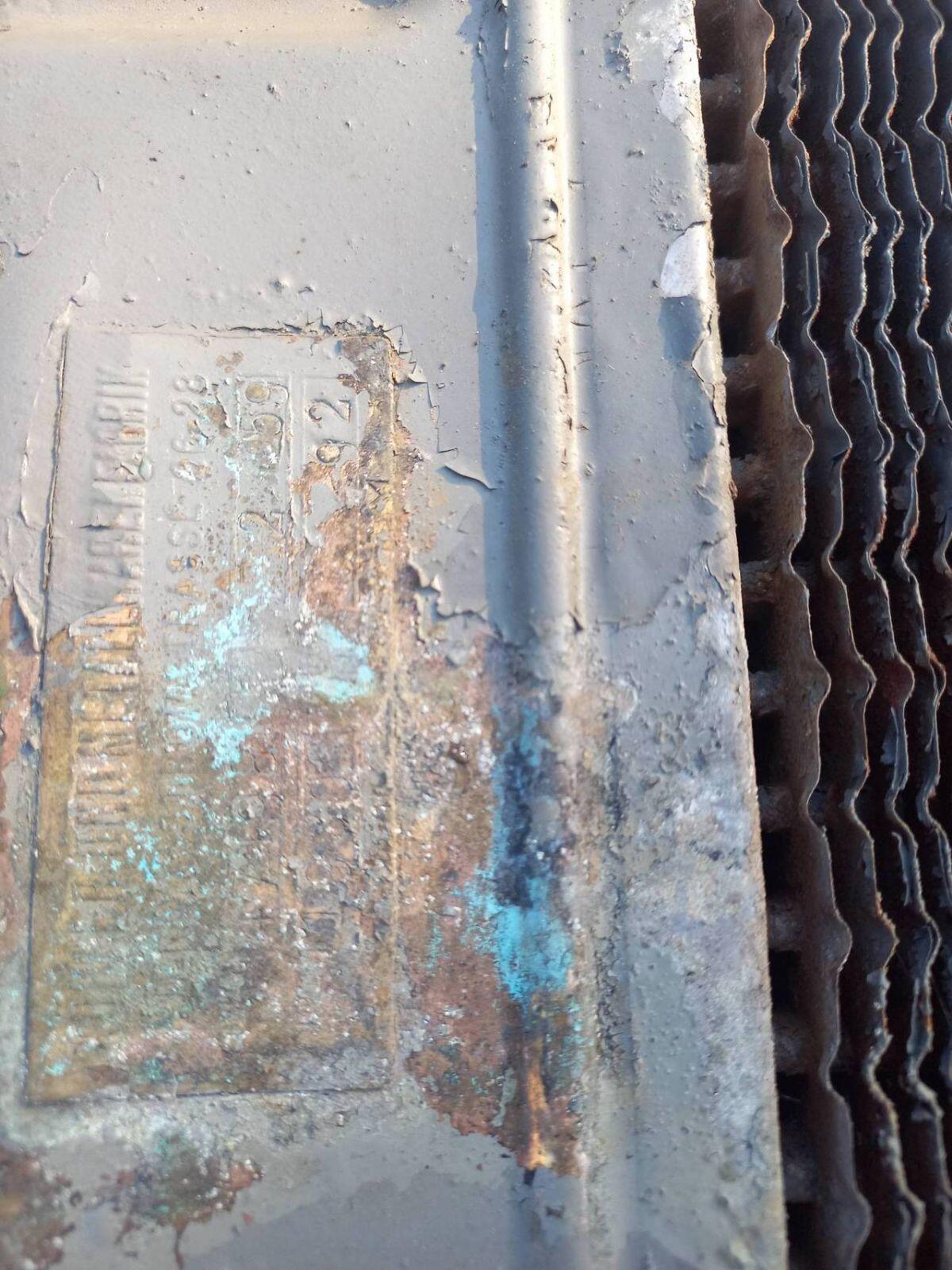 Original Kühler Steyr T80 - undicht 3