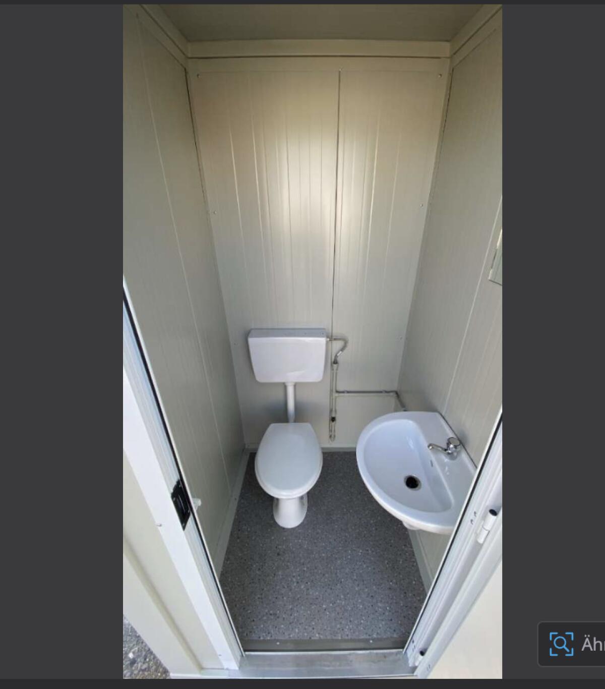 Sanitärcontainer 1,2 m x 1,2 m zu verkaufen 3