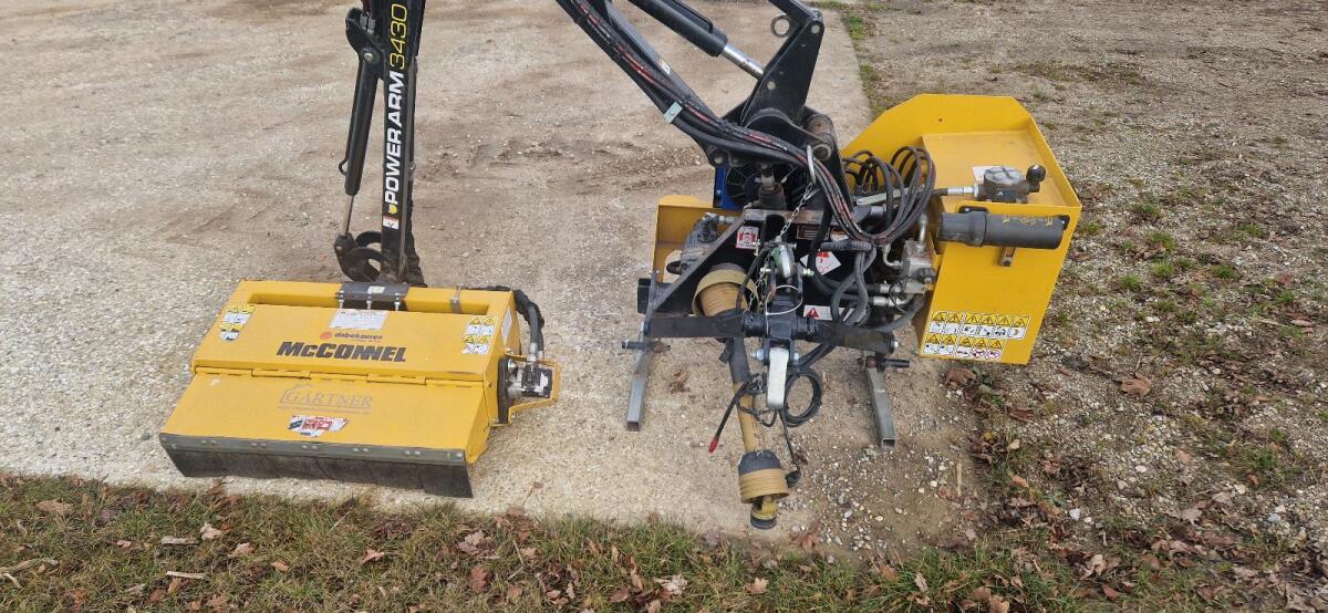 Seitenmulcher MC Connel 3430 Mulcher Top Zustand Bj. 2020 2
