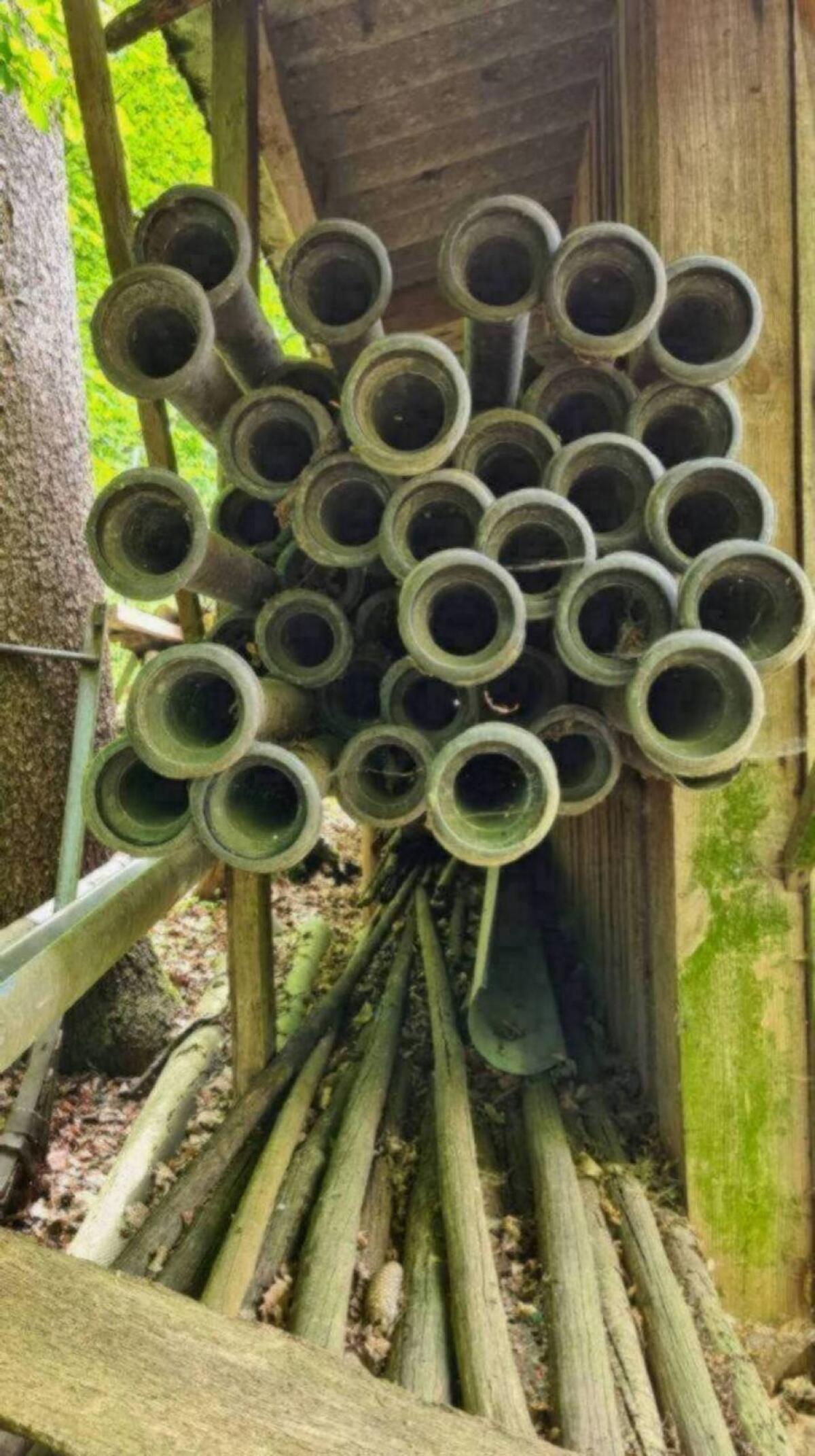 Bauer Gülle Beregnungsrohre 2