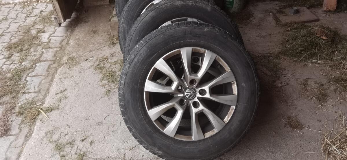 Winterreifen auf Alufelgen VW Amarok 2