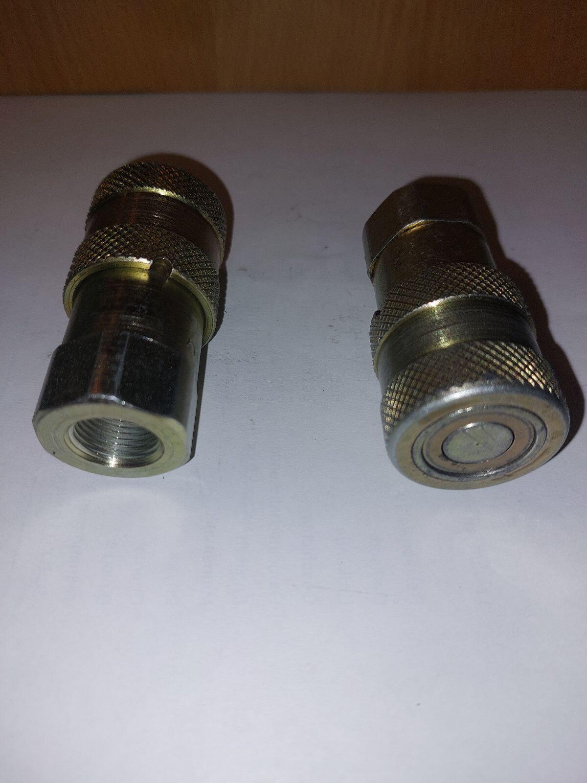 Hydraulik flachdichtende Stecker, Muffen, Kupplungen 3