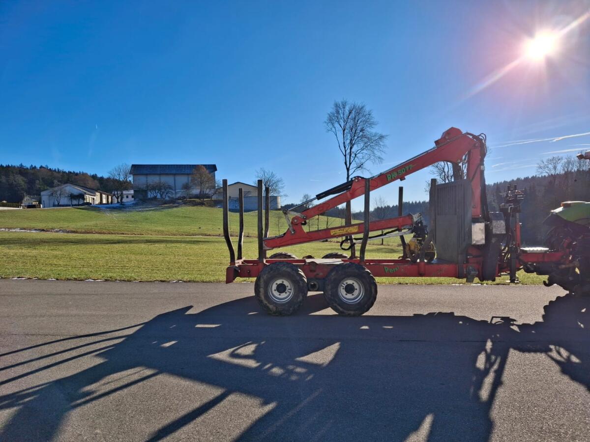 Forstanhänger Rückewagen Perzl 12 t 2
