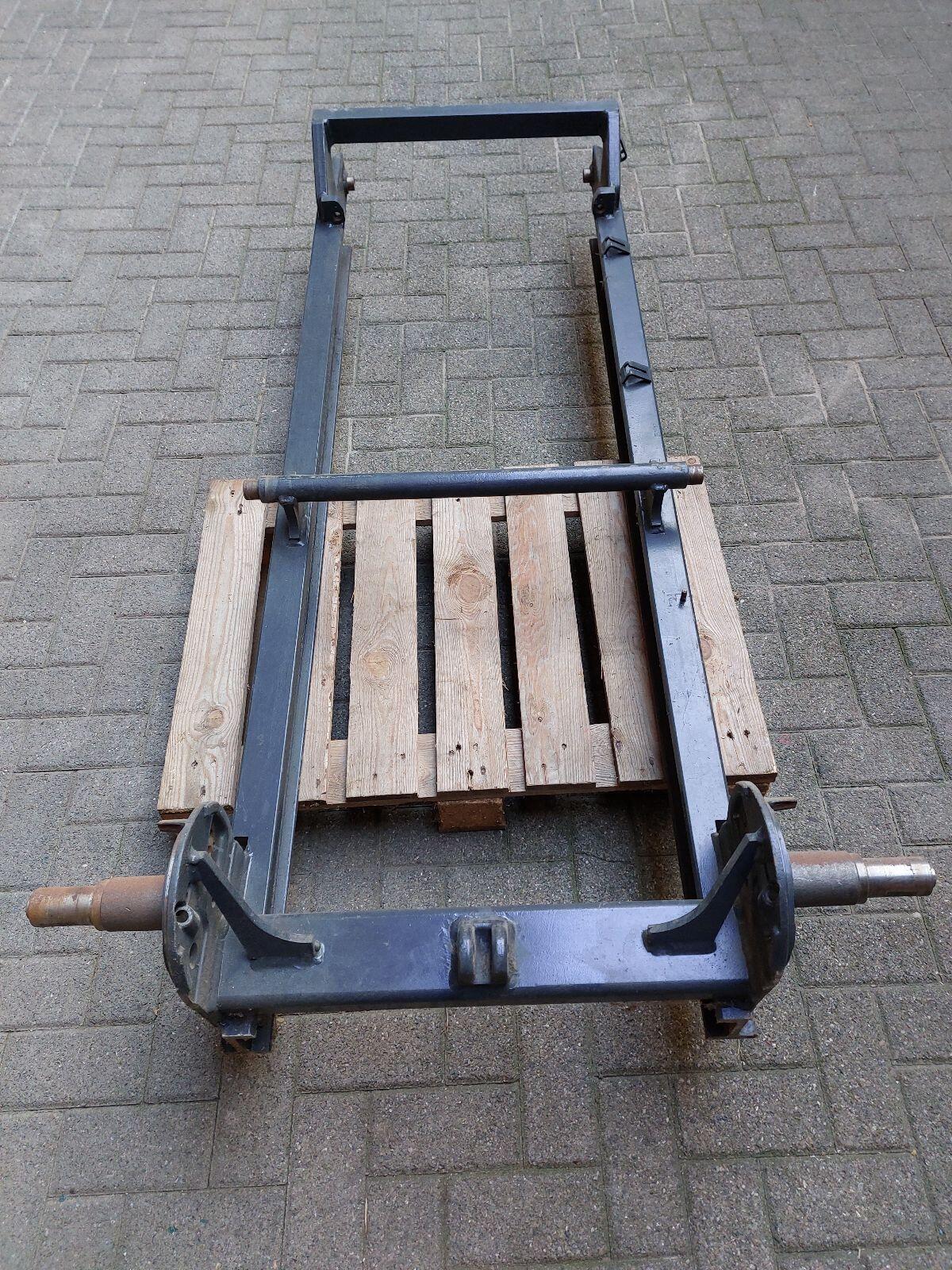 Außenmast Hubgerüst Heckstapler Hecklader 2