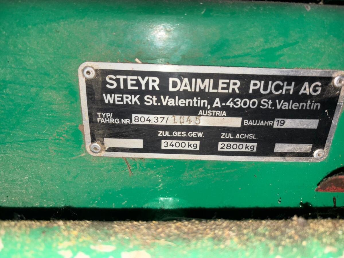 Steyr Hamster Ladewagen 8020 2