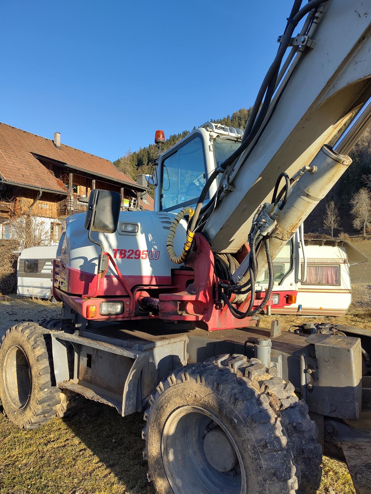 Takeuchi TB295W Mobilbagger 3