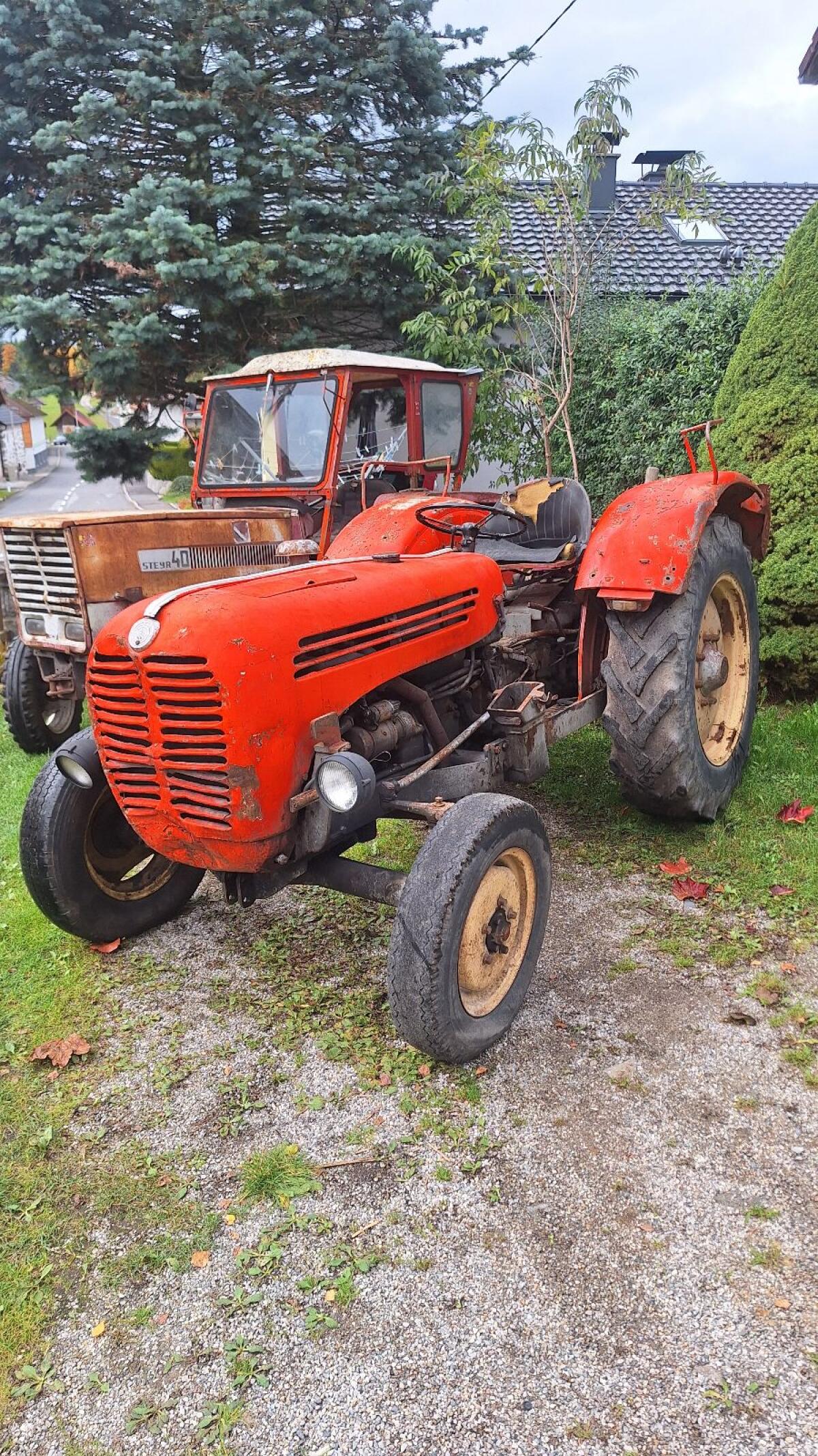 Steyr 190, nur Teile schon Teile weg 3