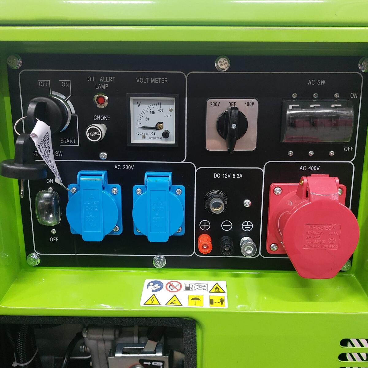 Stromerzeuger Zipper STE7500DSH 2