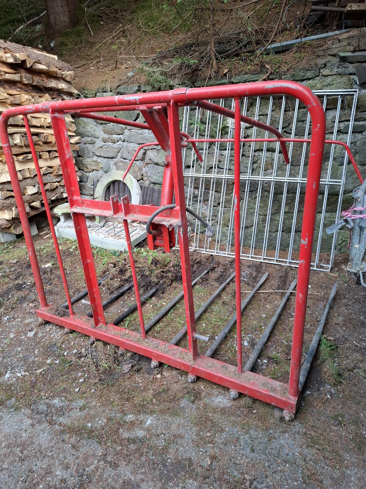 Verkaufe Heuzange für Metrac 2