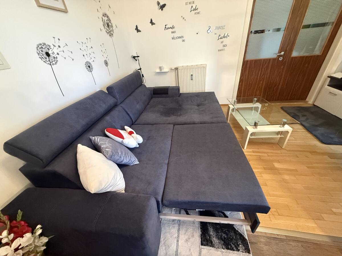 Florida Schlafsofa Petrol, Maße auf Möbelix Website 3