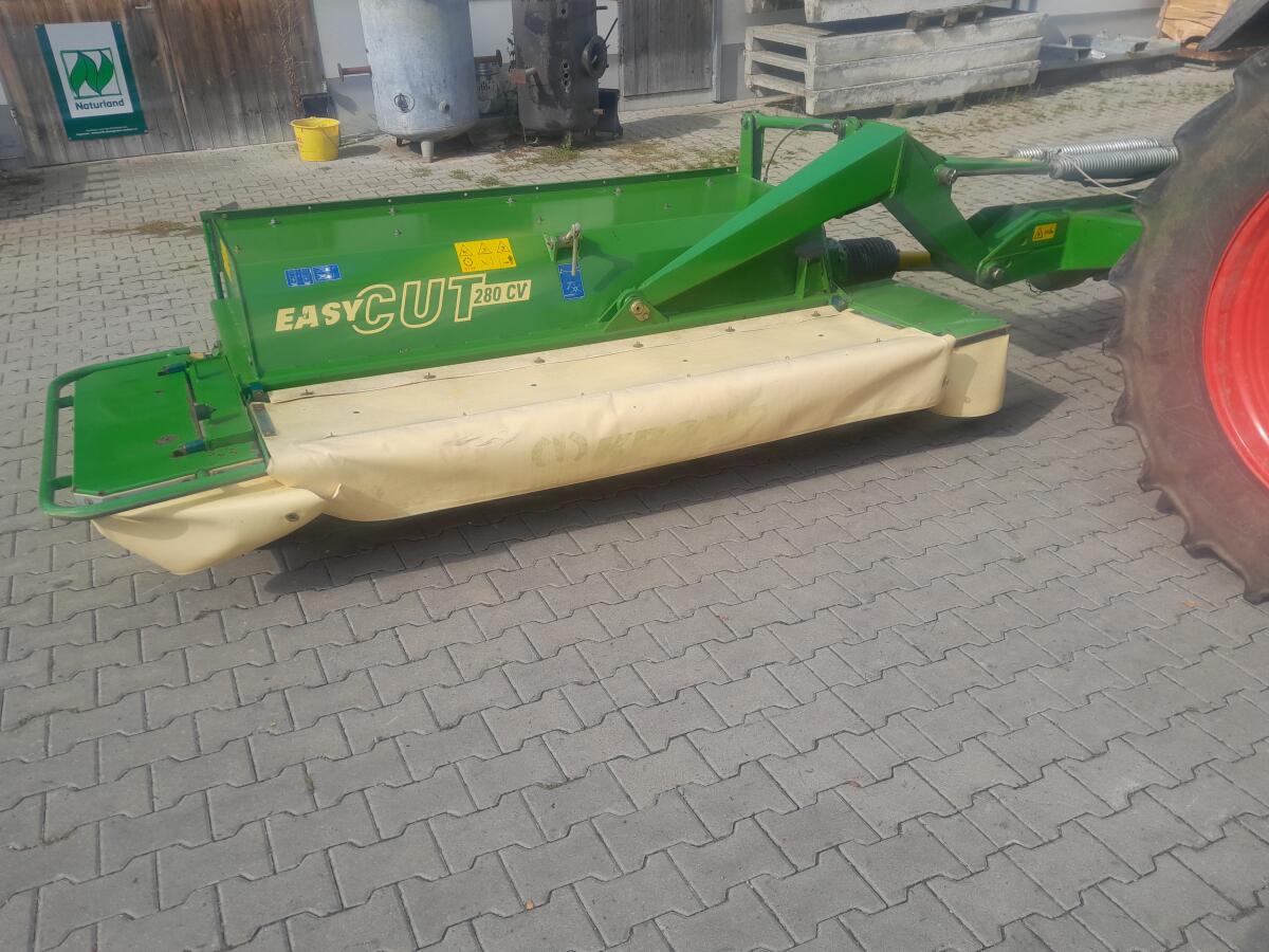 Krone Mähwerk mit Aufbereiter 2
