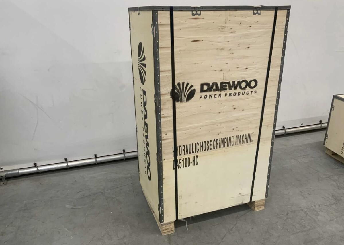 Daewoo hydraulische Leitung Presse DA5100-HC 3