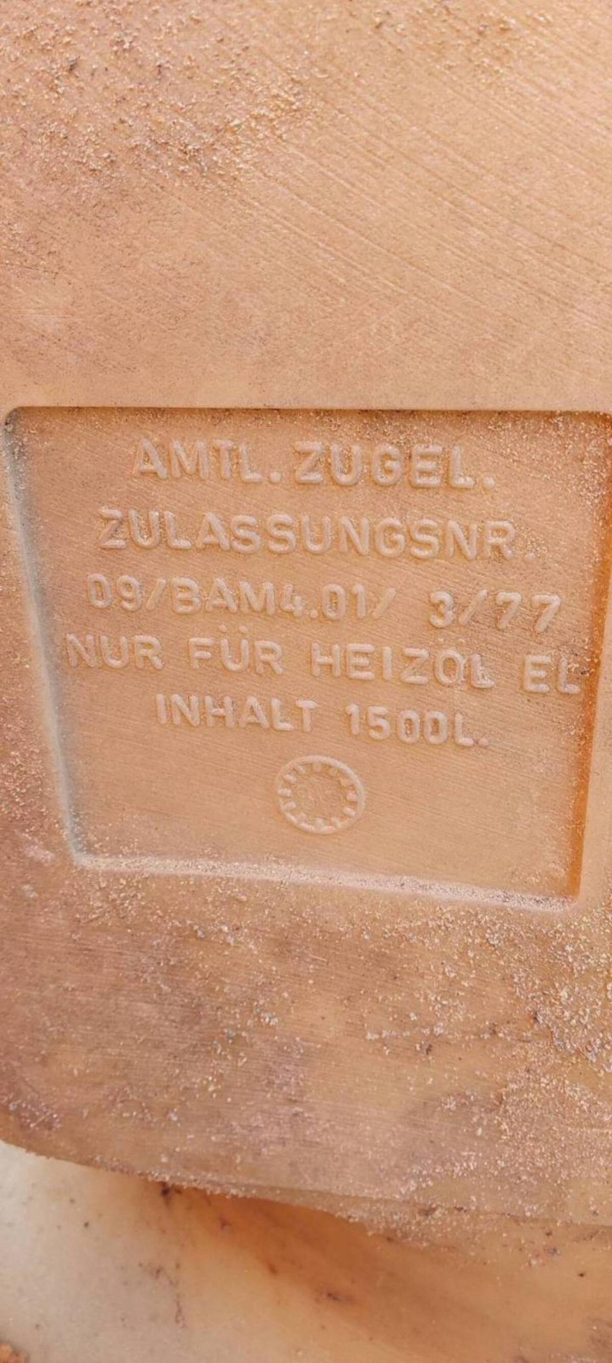 Heizöltank zu verkaufen 2