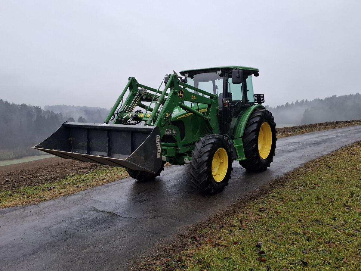 John Deere 551 Frontlader 2