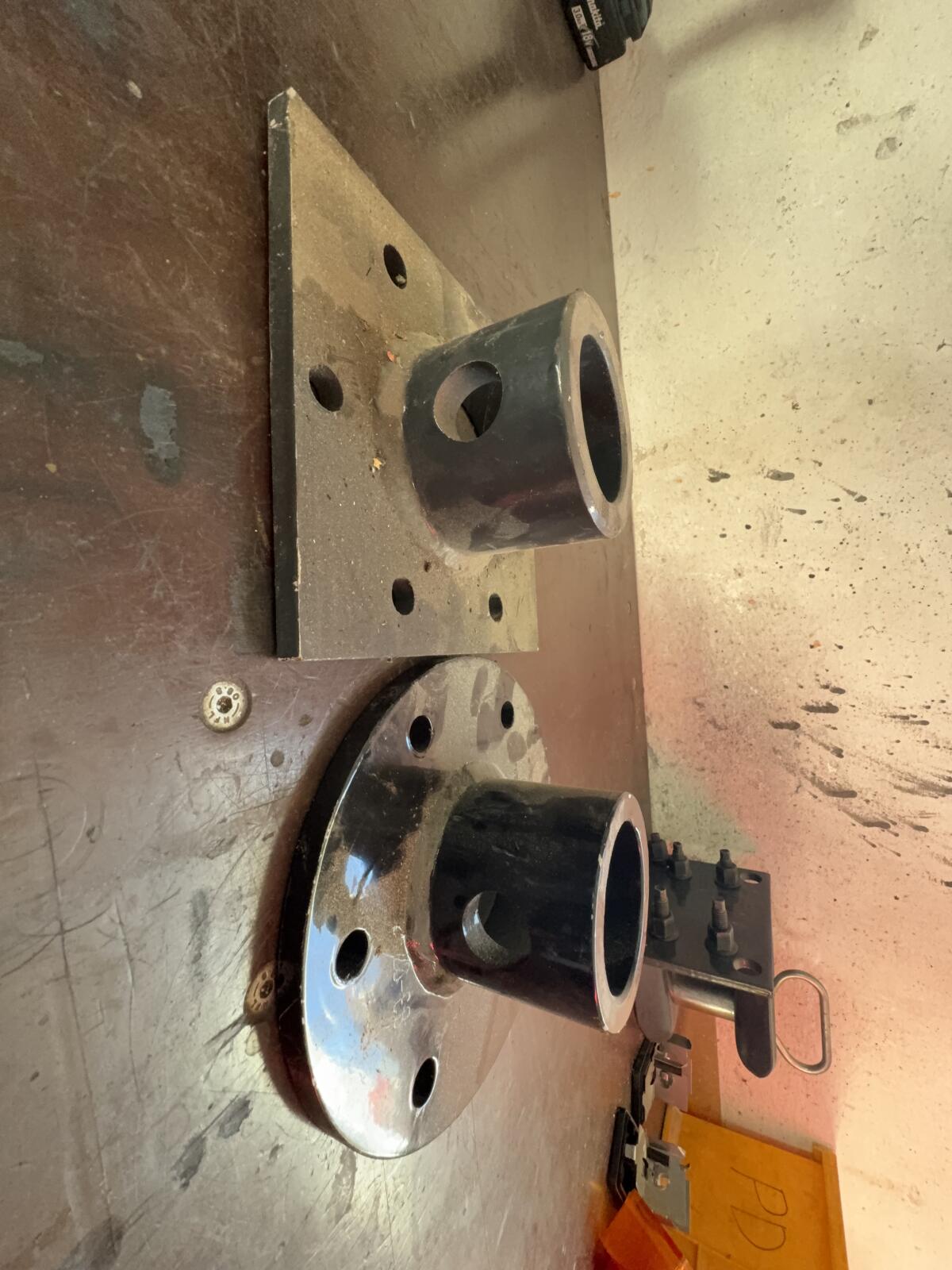 Flanschplatte für Rotatorzange 2