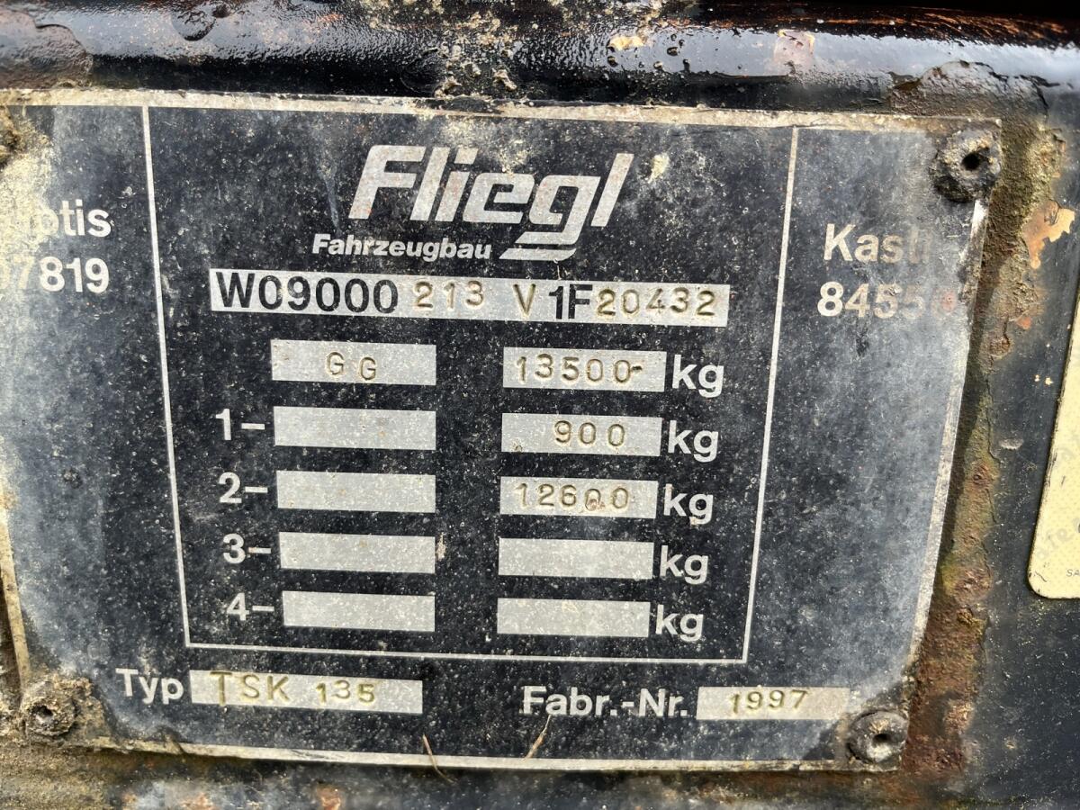 Tandem 3-Seiten-Kipper Tieflader 13,5t mit Rampen 3