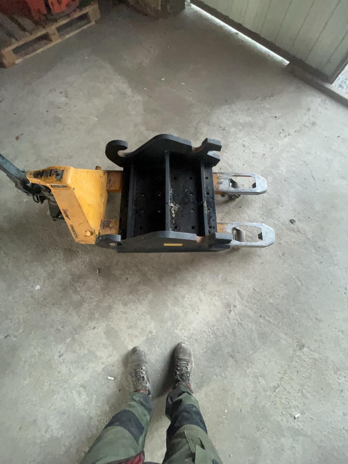 Baggeraufnahme Anbauplatte 3