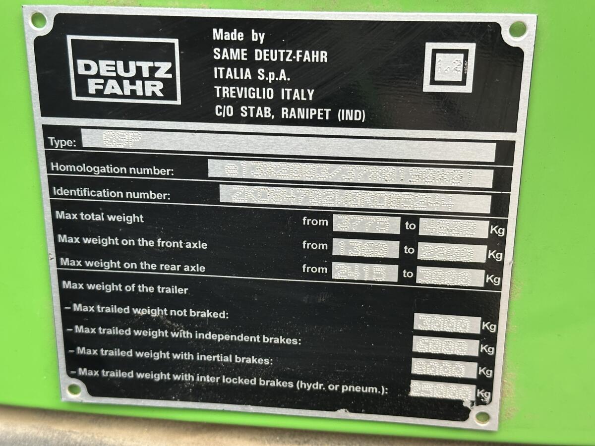 Deutz Agrolux 320 inkl. Frontlader Hauer HL S70 3