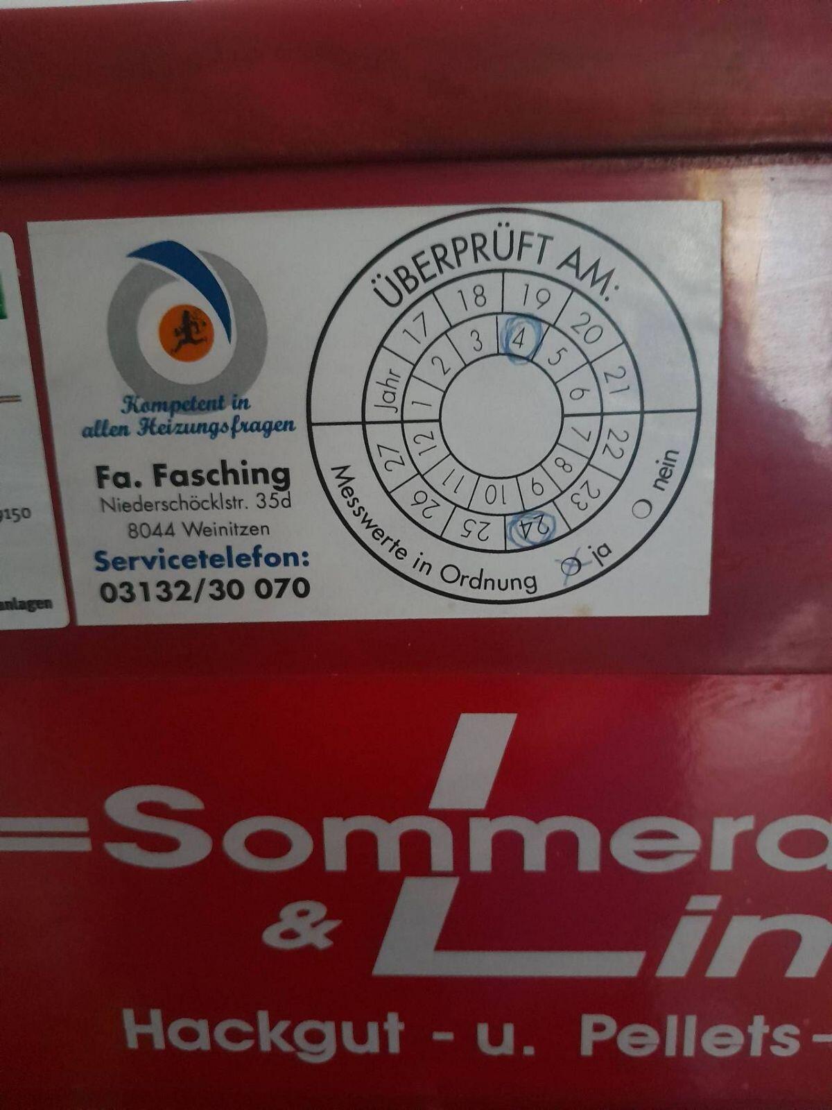 Sommerauer Lindner Hackgutheizung SL 40 T 3