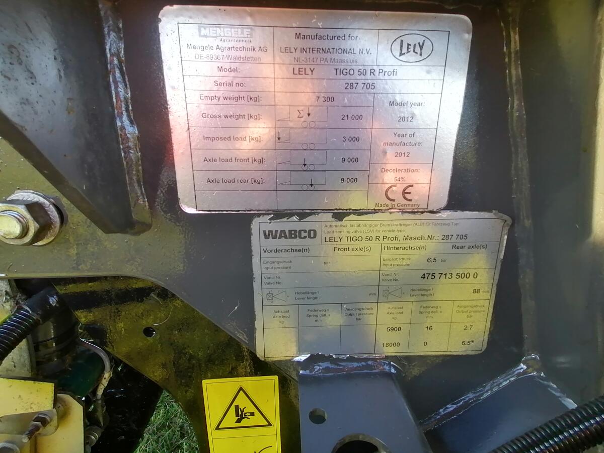 Lely Tigo 50 R Profi 2