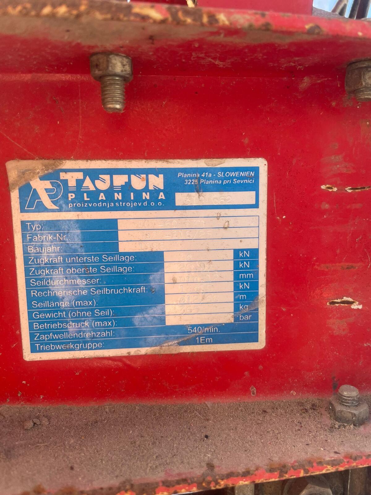 6 t Tajfun EGV 60 SKD 3