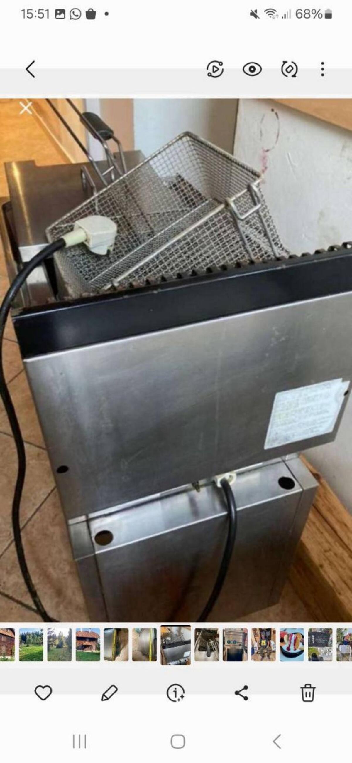 Gastgewerbe Fritteuse 3