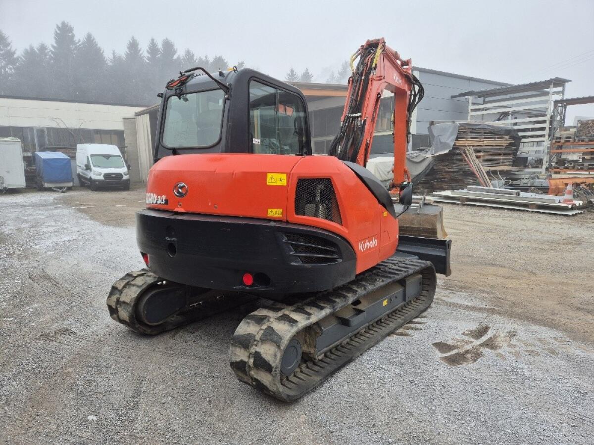 Kettenbagger Kubota KX080-3 2