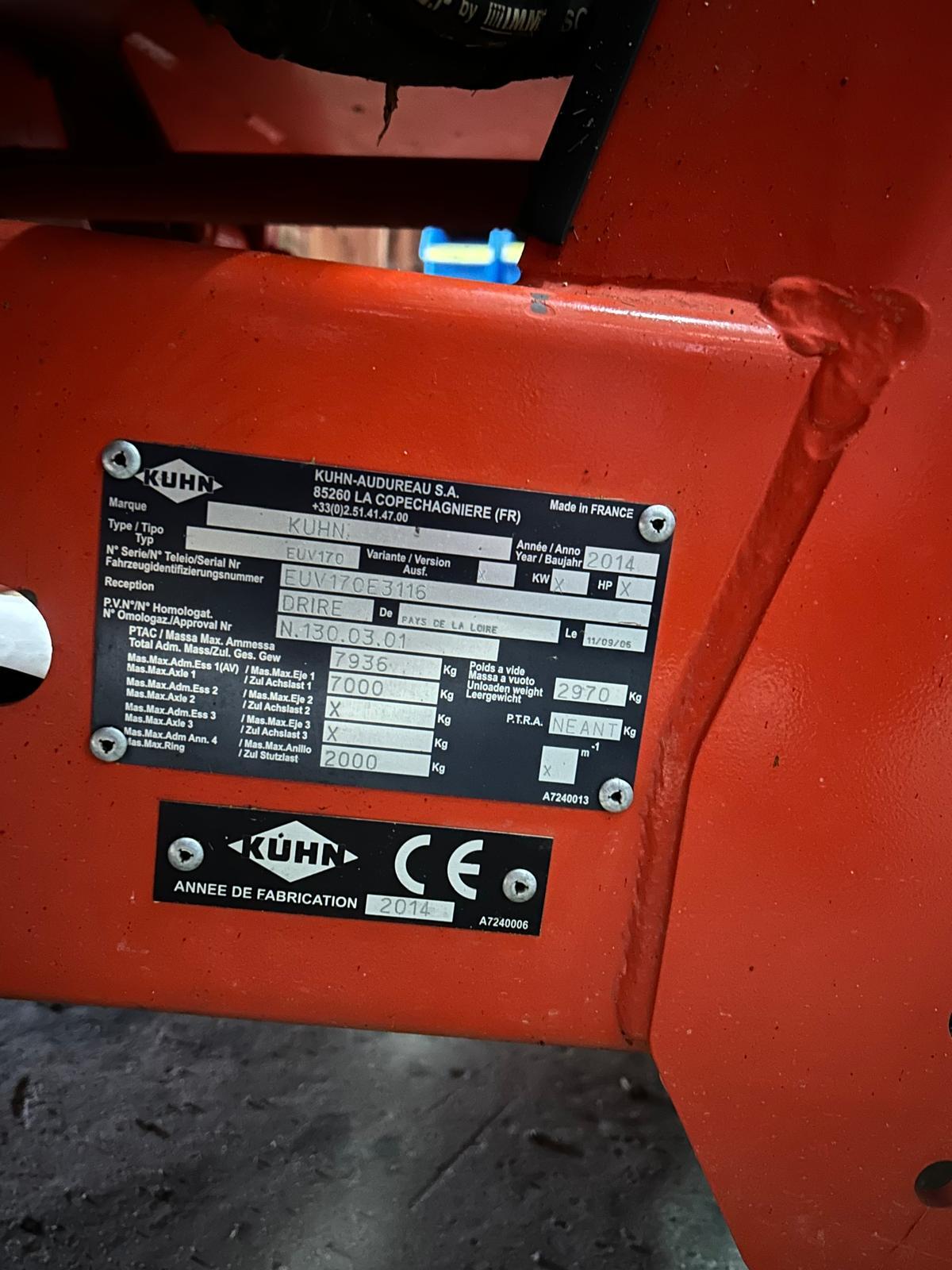 Futtermischwagen Kuhn 8 m³ 2