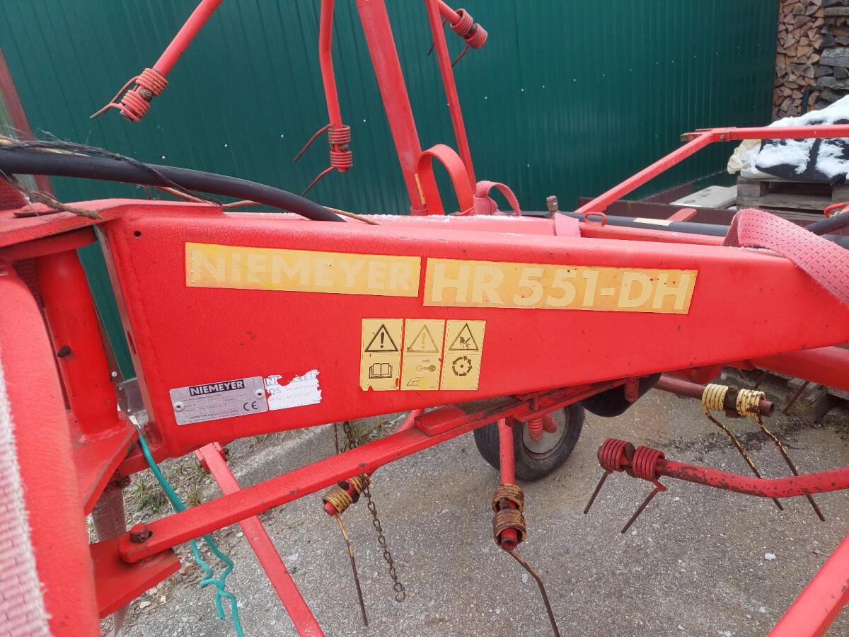 Niemeyer HR 551-DH Heuwender Kreiselheuer 3
