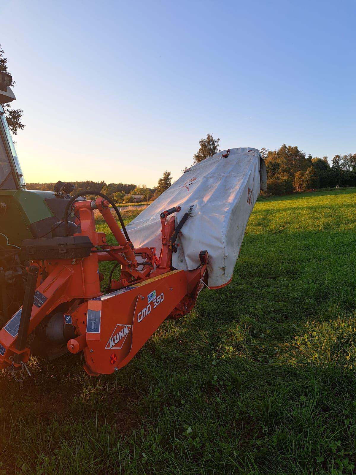 Kuhn Mähwerk 350 Heckanbau 2
