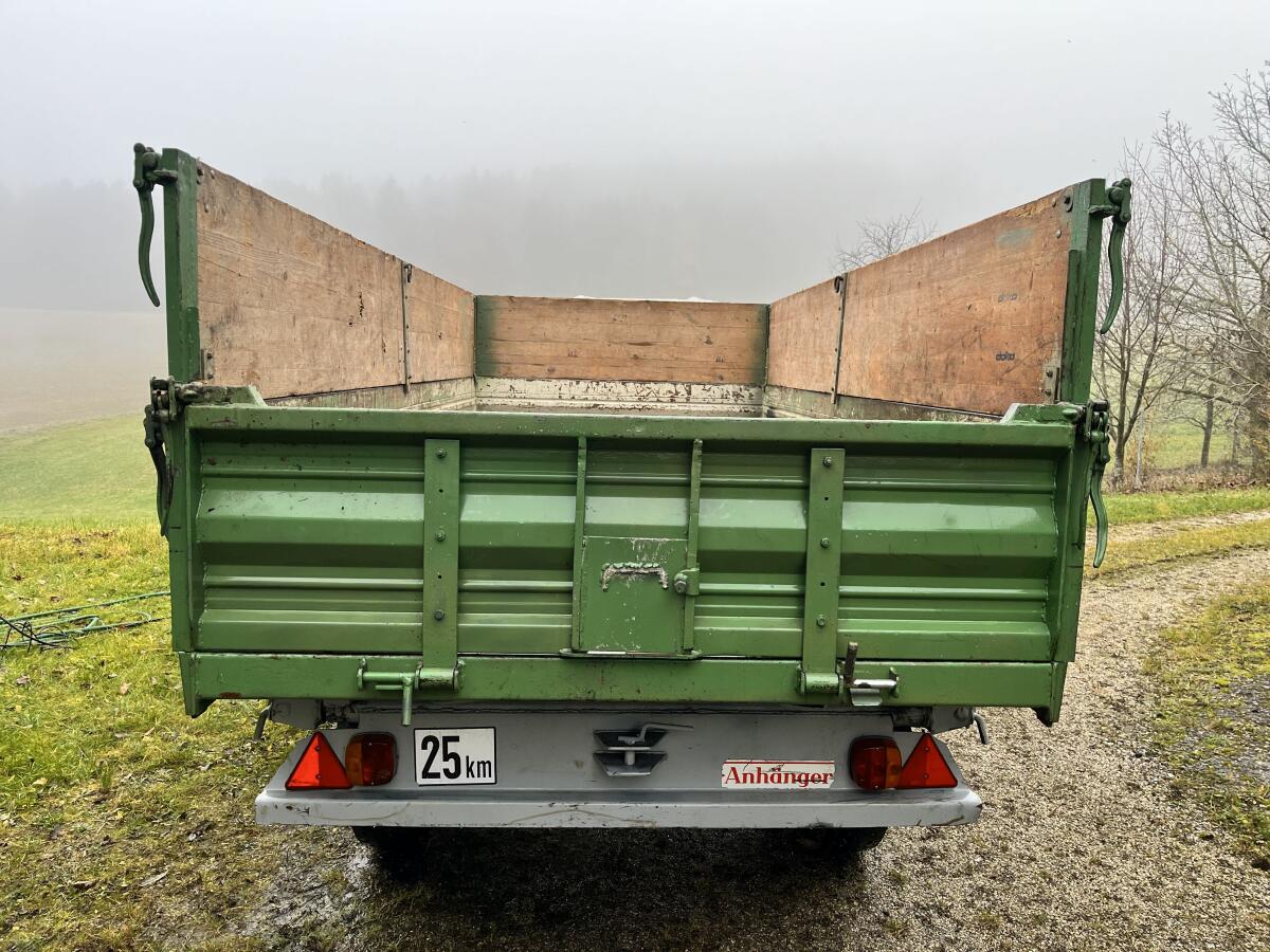 Kipper Dreiseitenkipper Eigenbau 2