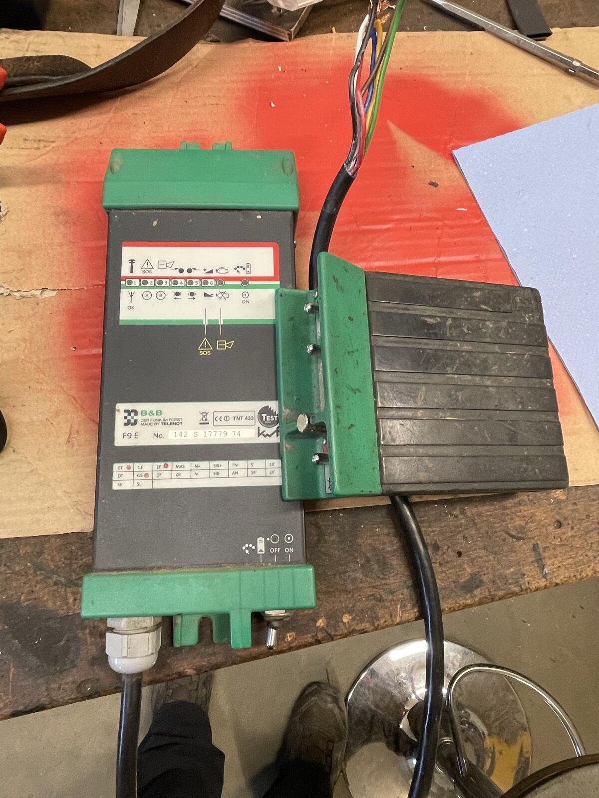 Funk für Forstseilwinde 2