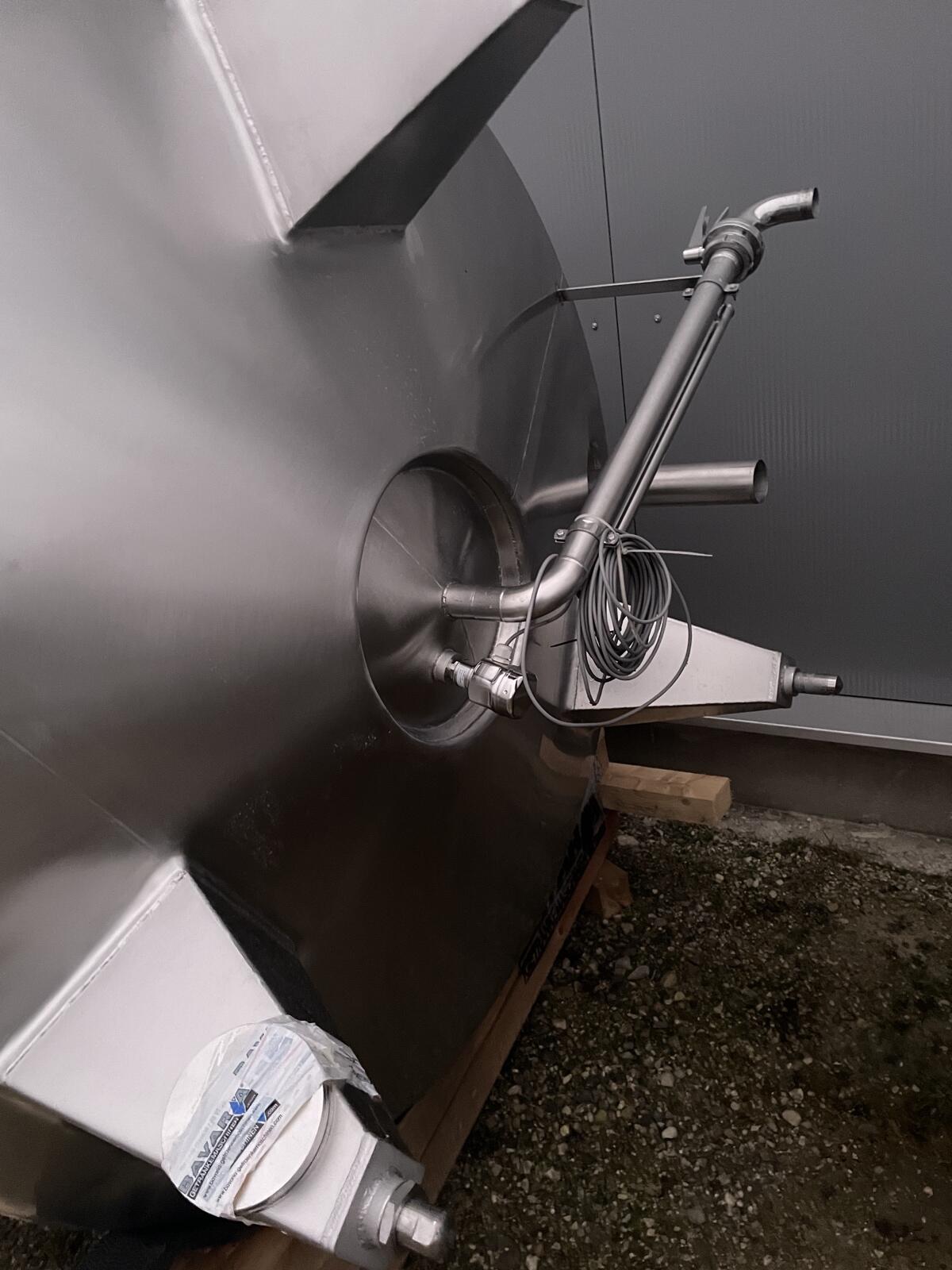 Edelstahltank mit Isolierung 7.000 l 2