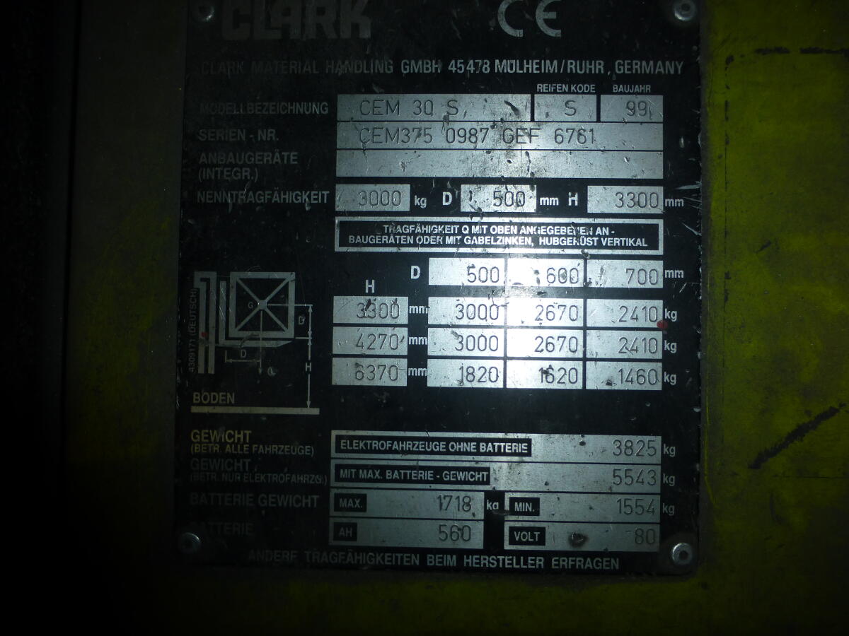 Staplerbatterie 80 V 560 Ah 2