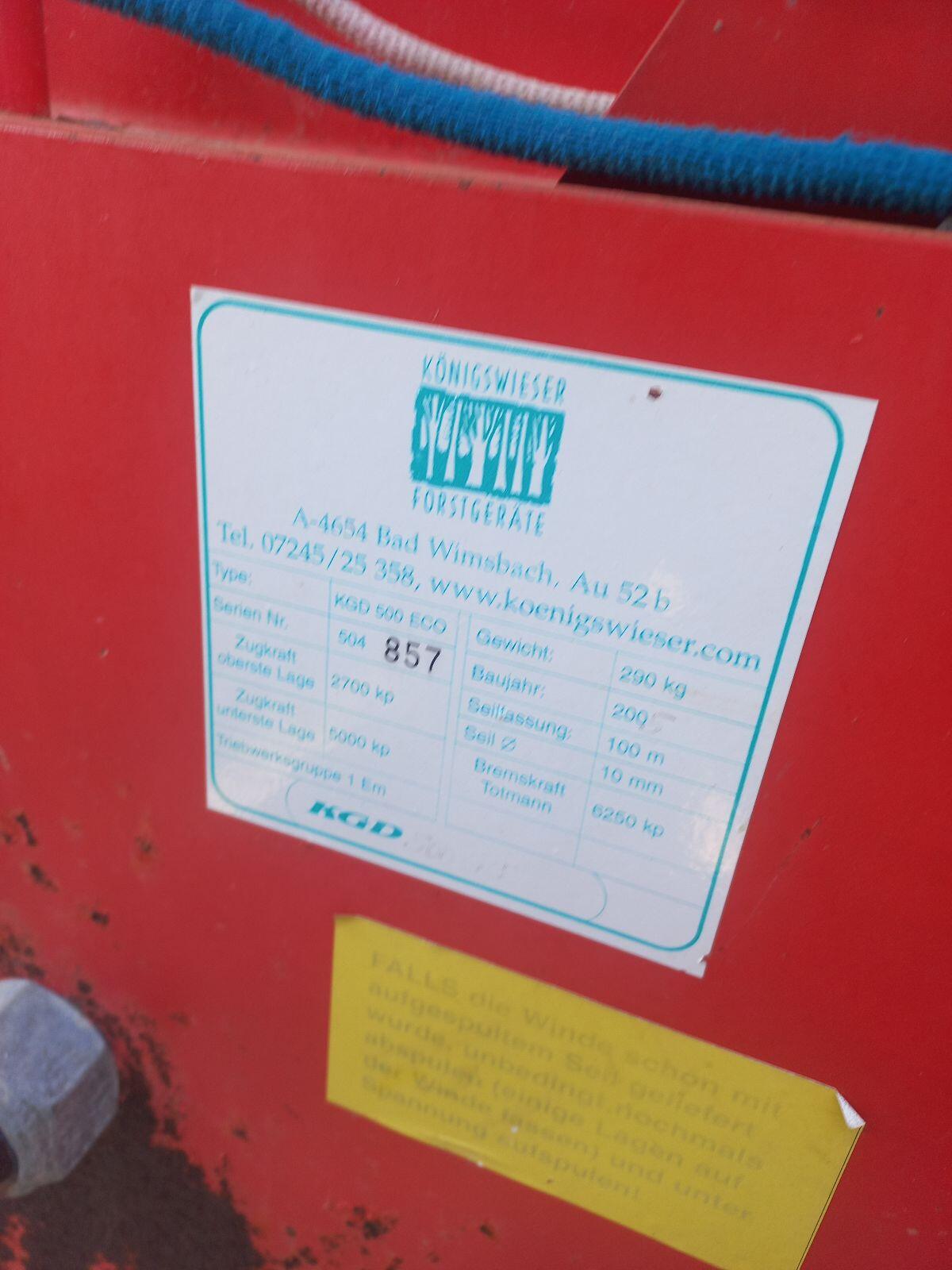 Königswieser 5 t Winde 2