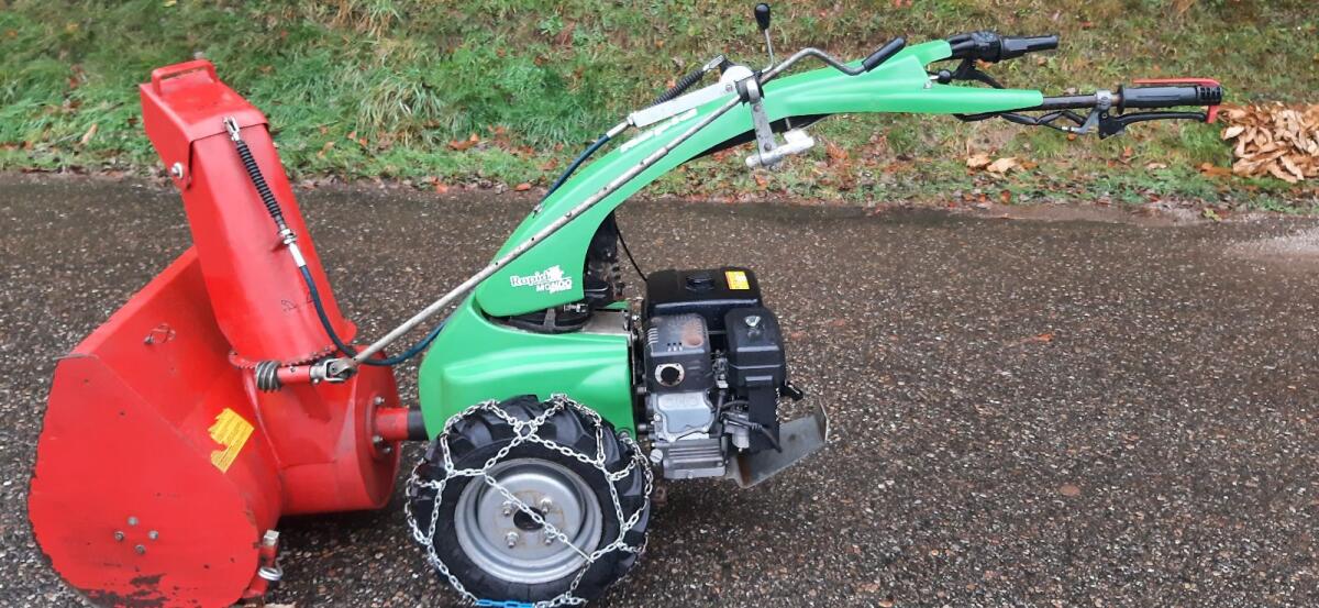 Rapid Mondo Geräteträger mit Schneefräse 2