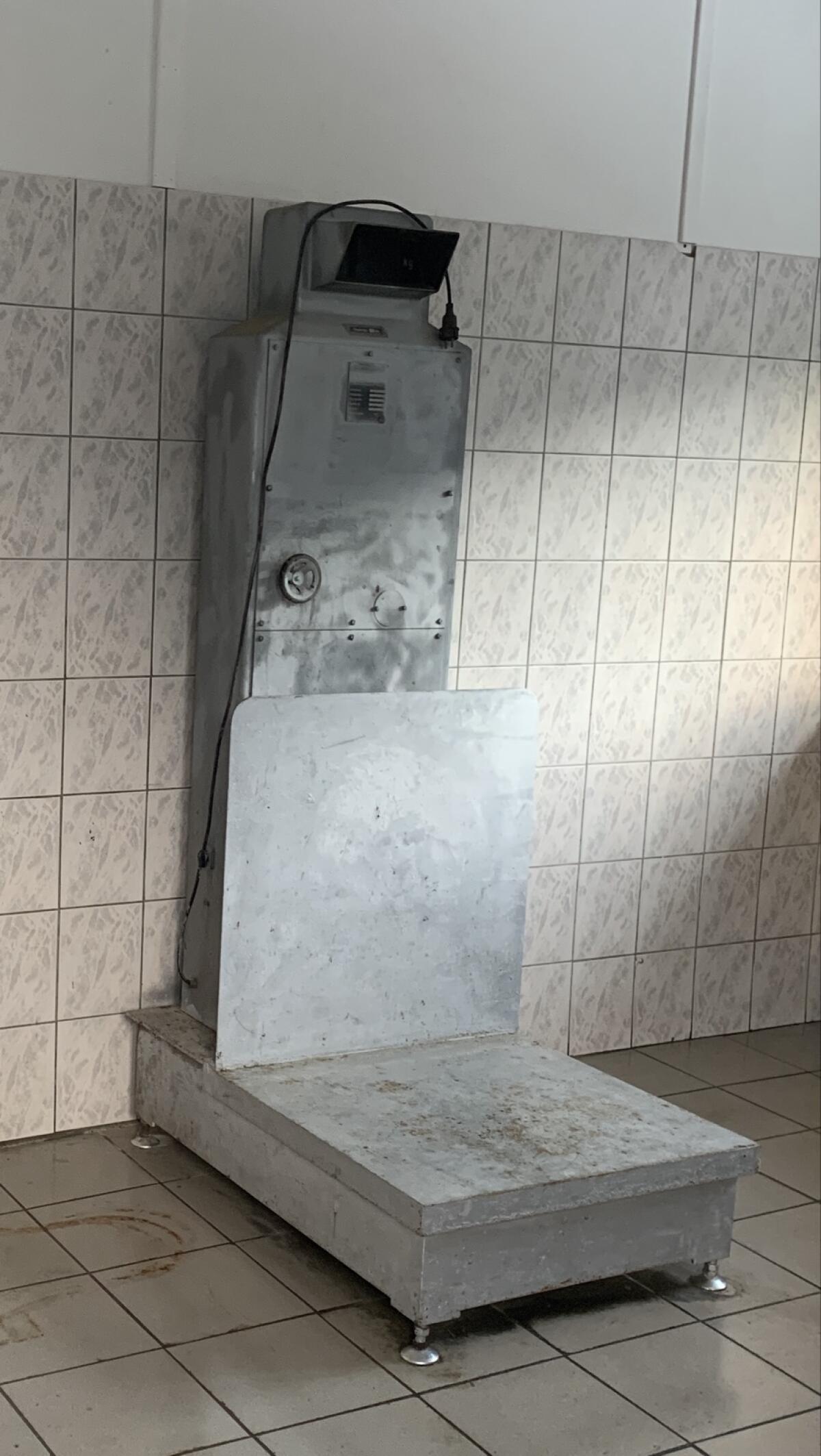 Waage, Plattenwaage, el. 2