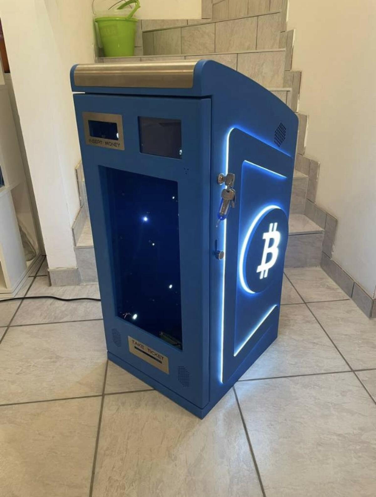 Bitcoin Automat Gehäuse Prototyp