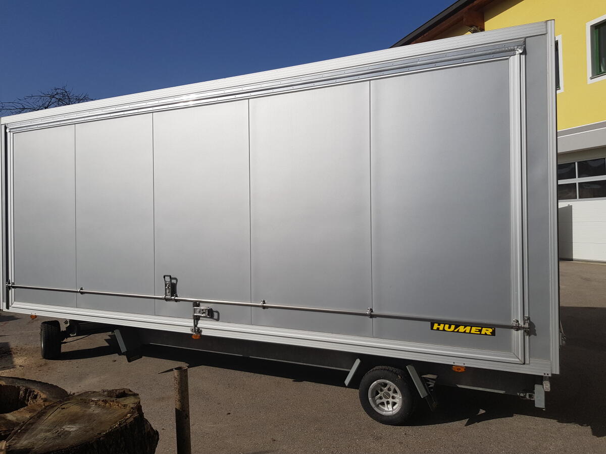 Humer-Drehschemel-Verkaufsanhänger