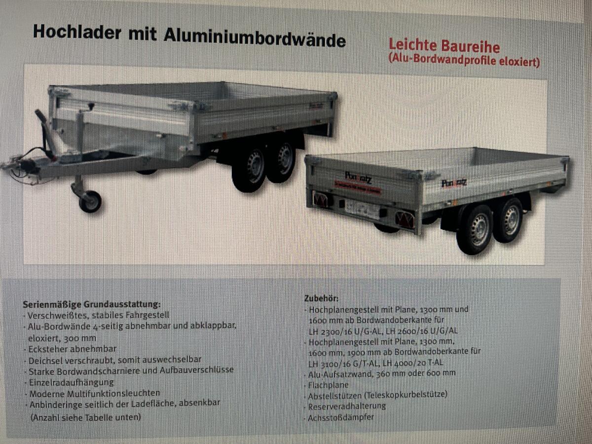 Pongratz LH 3100/16 T-AL