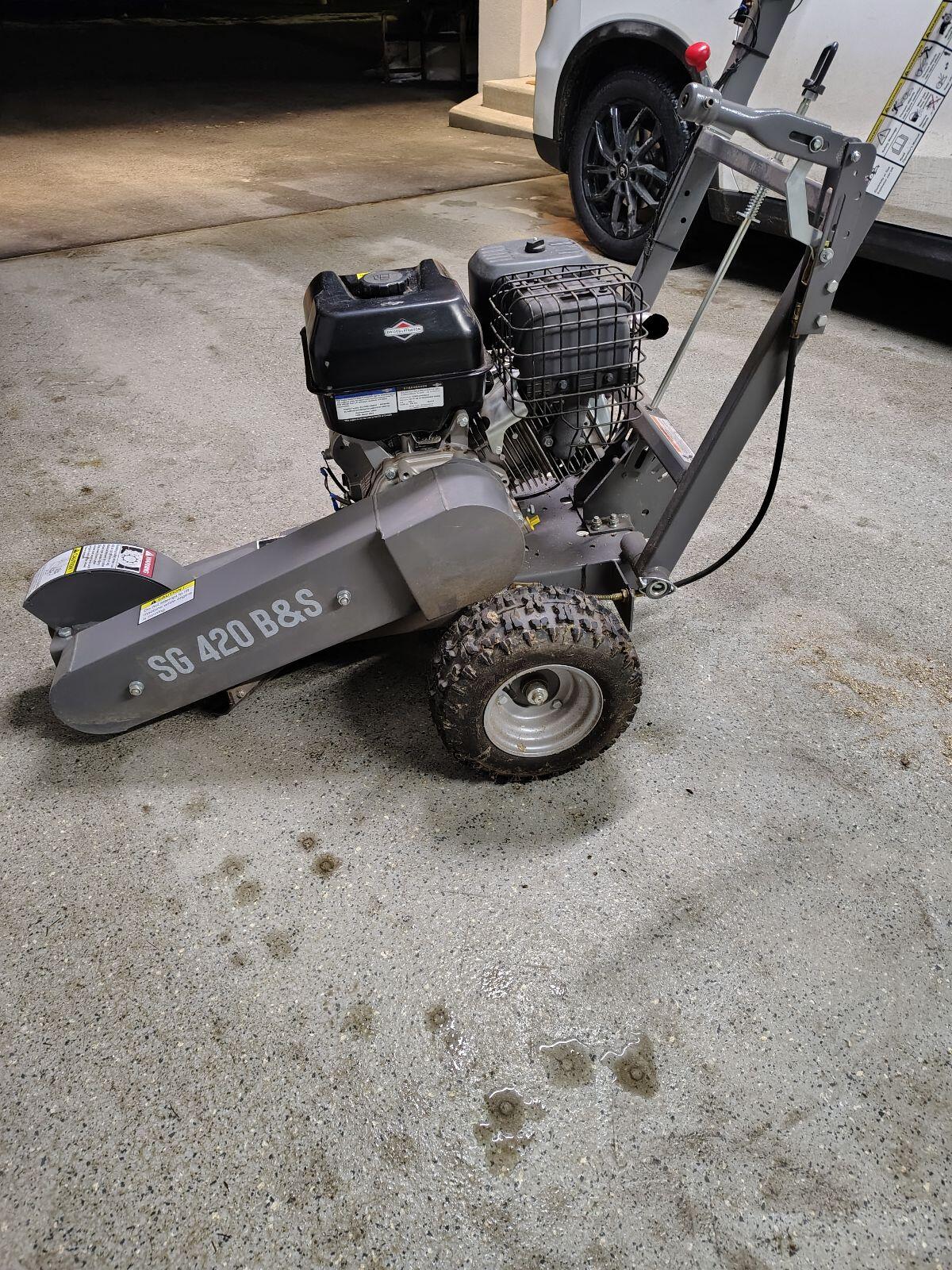 Baumstumpffräse, Wurzelstockfräse 3