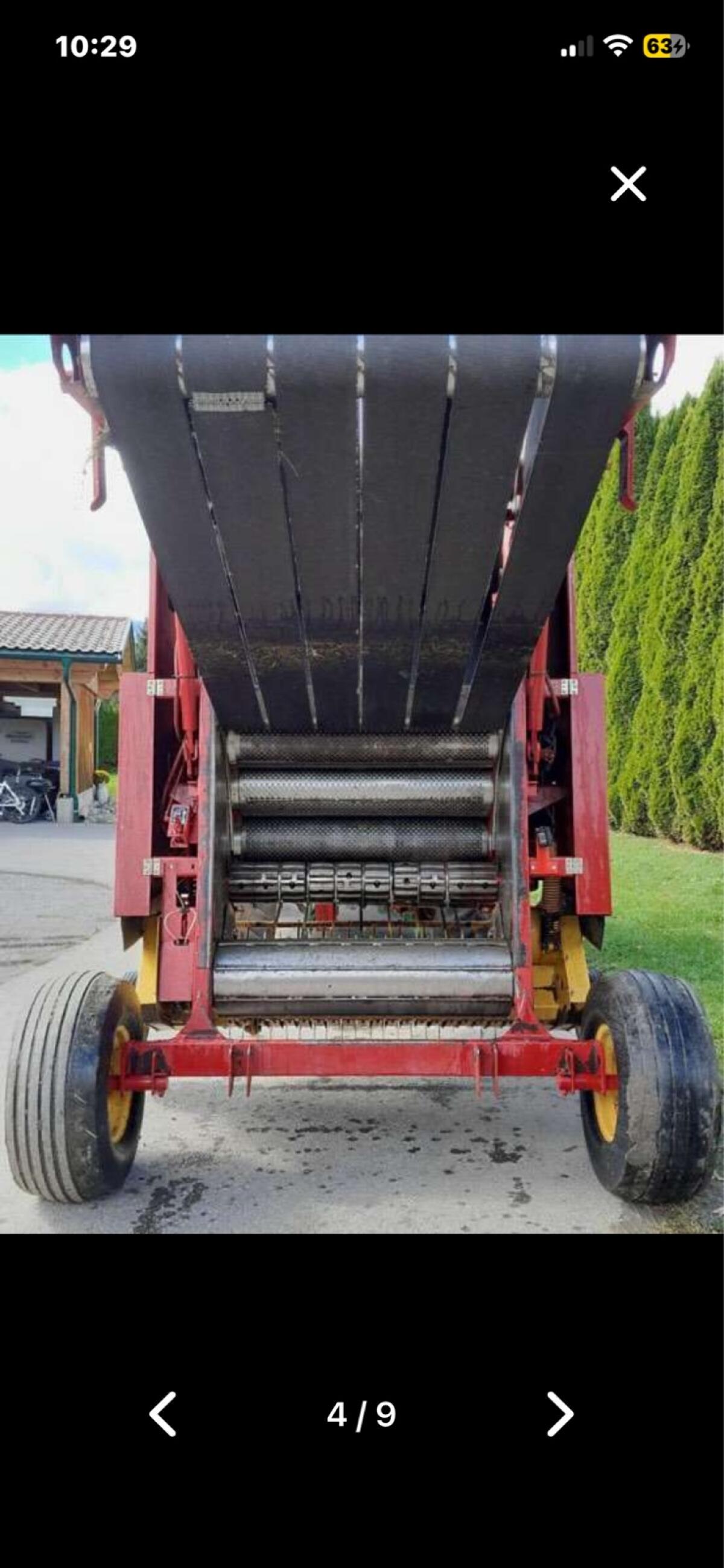Rundballenpresse New Holland 648 2