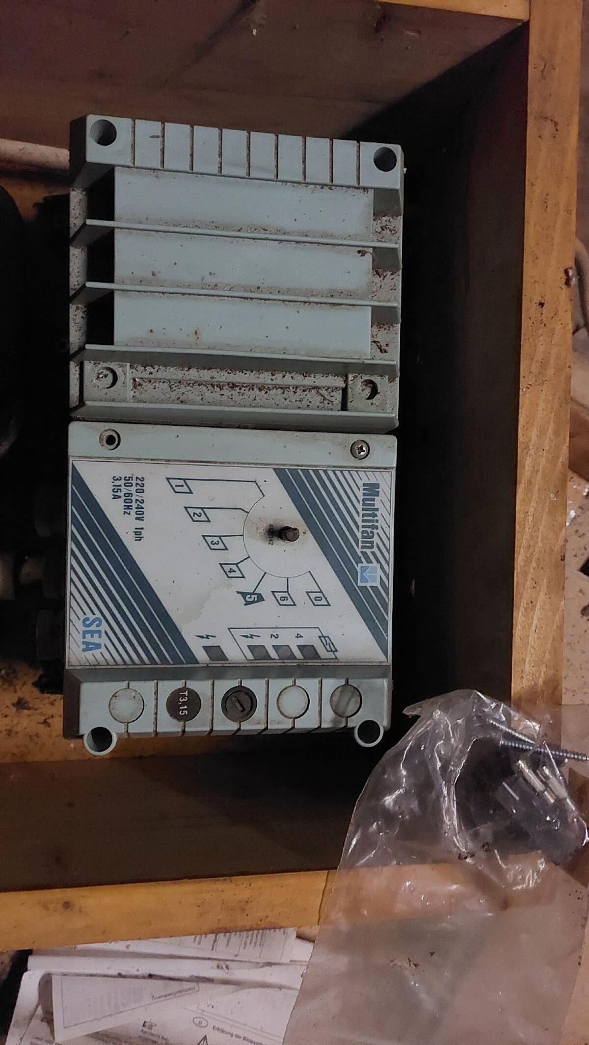 Stallventilator, Thermostat, Regler, Multifan 3