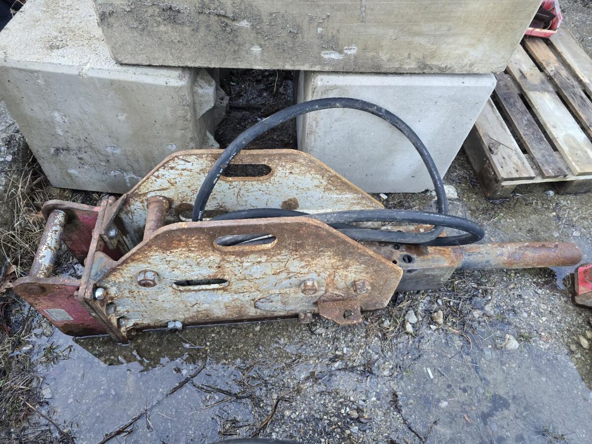 Huppi 402, zu verkaufen, Knepper Stemmhammer, Bagger 3