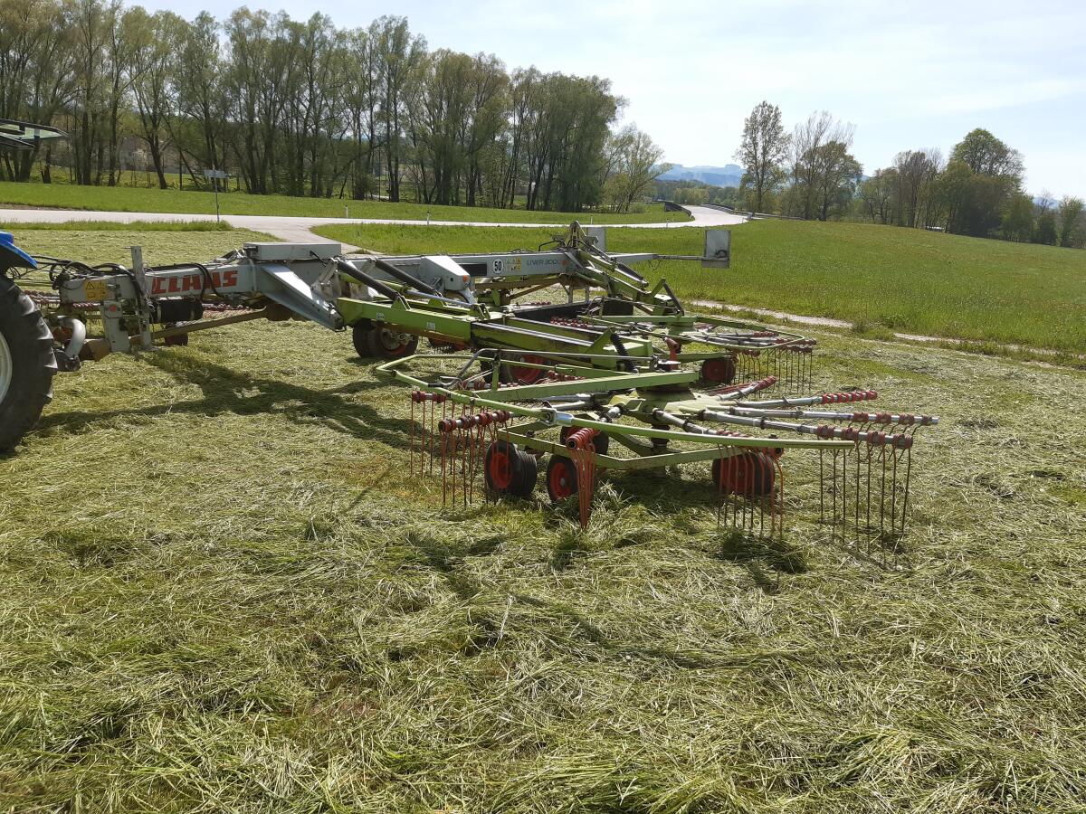 Claas 4-fach Schwader Liner 3000, sofort einsatzbereit 3