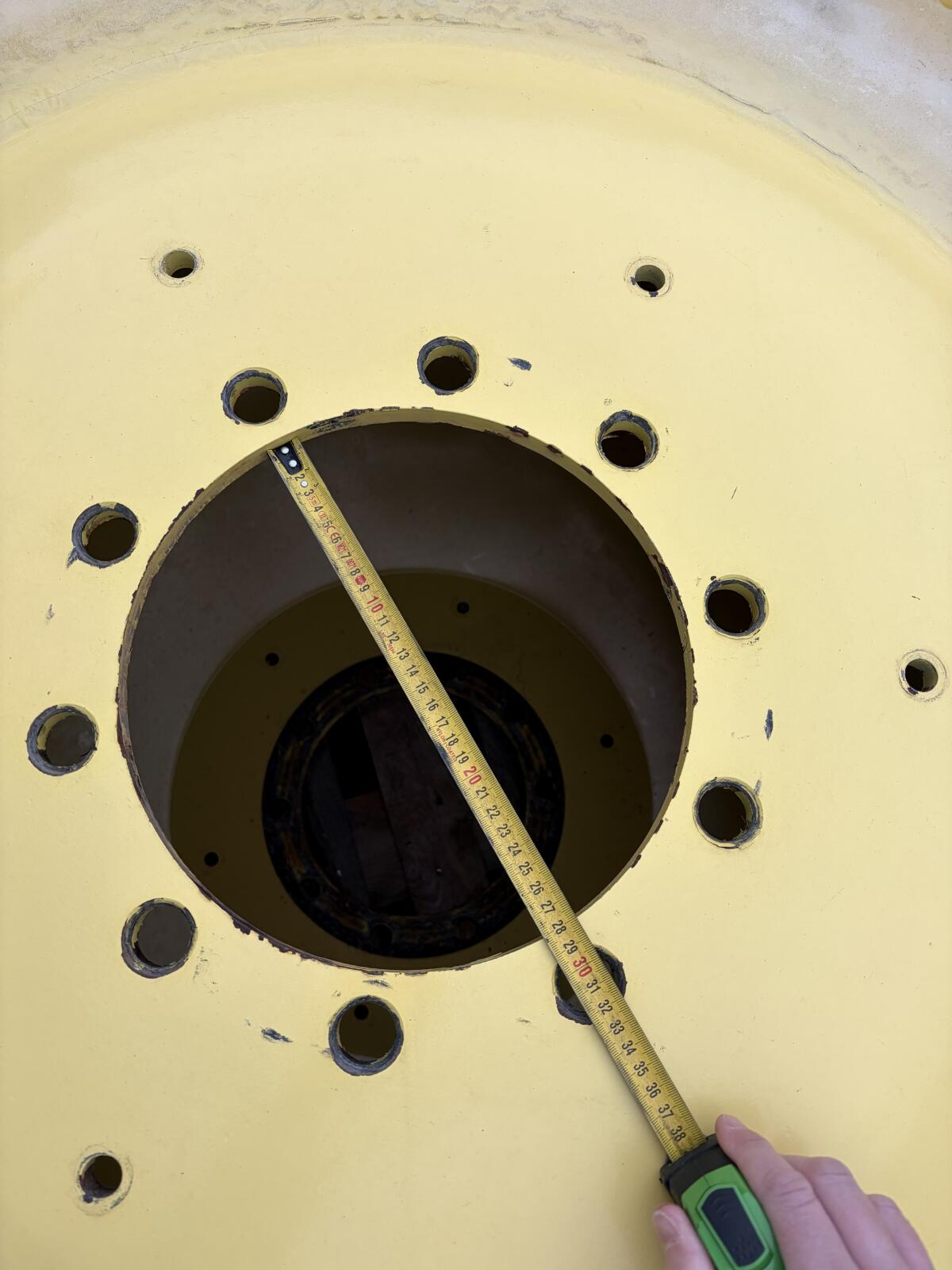 Kulturbereifung, Pflegereifen, schmale Räder für Kverneland 2