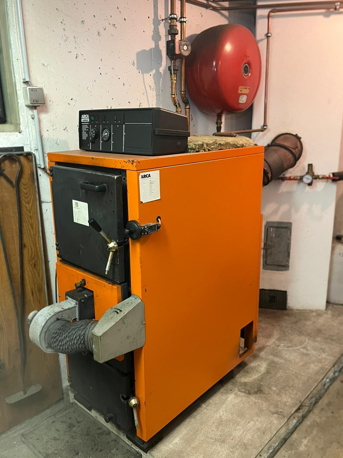 Stückholzbrenner 50 cm mit Gebläse, Zubehör 2