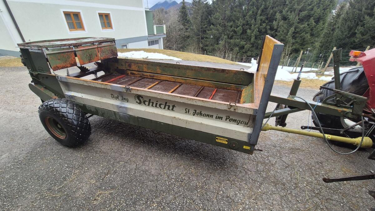 Schicht Bergmiststreuer 1,8 t 3