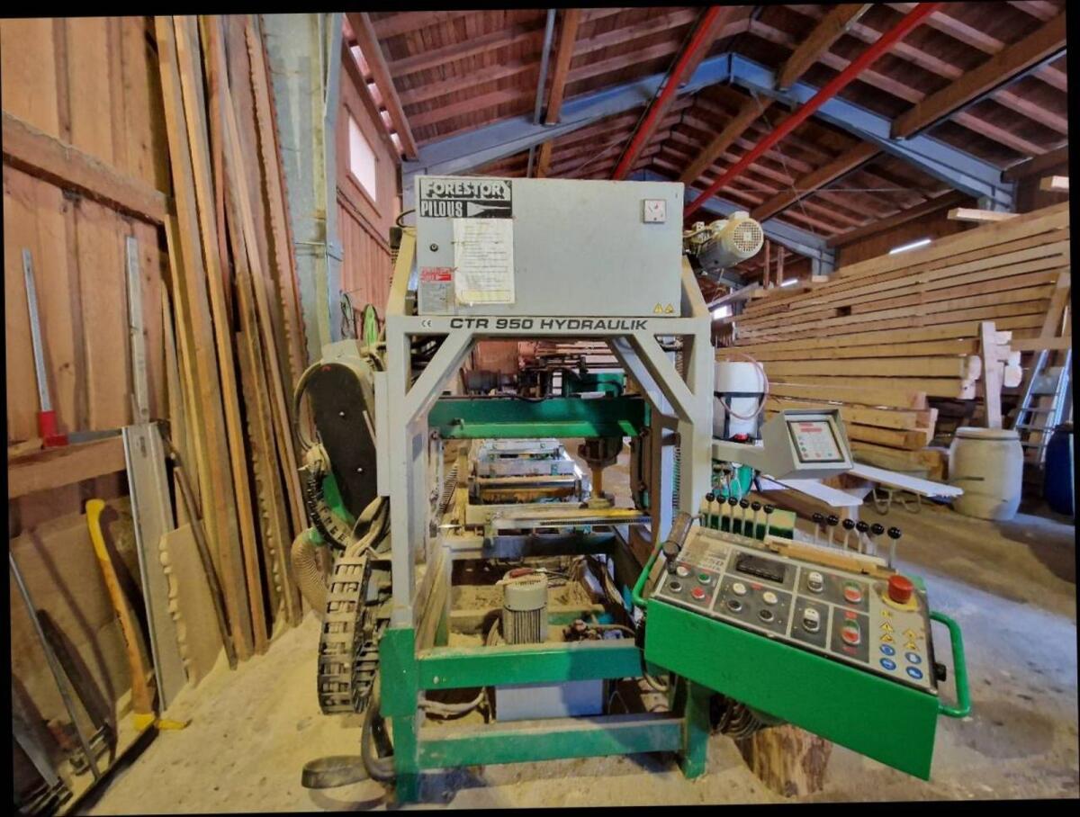 Blochbandsäge CTR950 Hydraulik 2