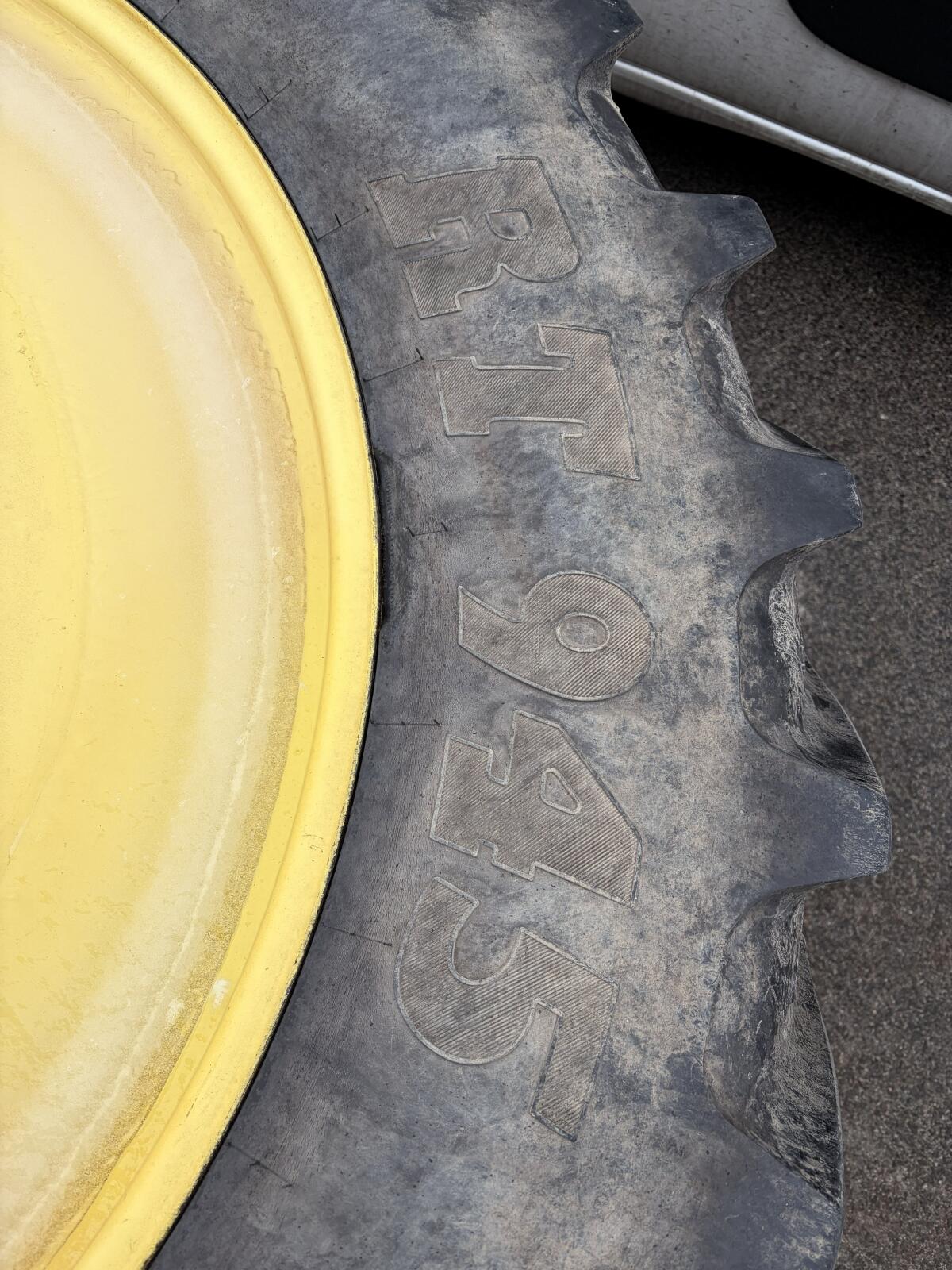 Kulturbereifung, Pflegereifen, schmale Räder für Kverneland 3